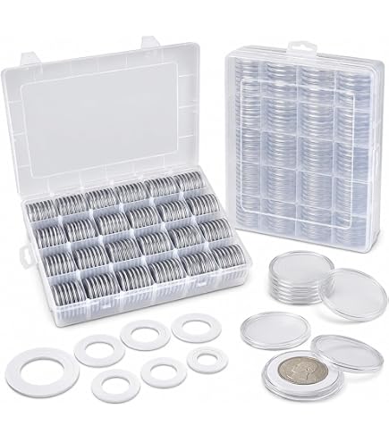 Amazon.com: FULLCASE Coin Capsules for Collectors, 168-Piece